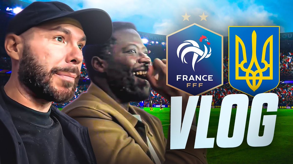 VLOG France – Ukraine 🇫🇷🇺🇦

Grâce à <a href="/KFCFrance/">KFC France</a>, Bruce et Brak ont vécu le match des Bleus depuis le stade… et on vit tout ça avec eux 🎥

👉 youtu.be/pVtsThO_7Hg