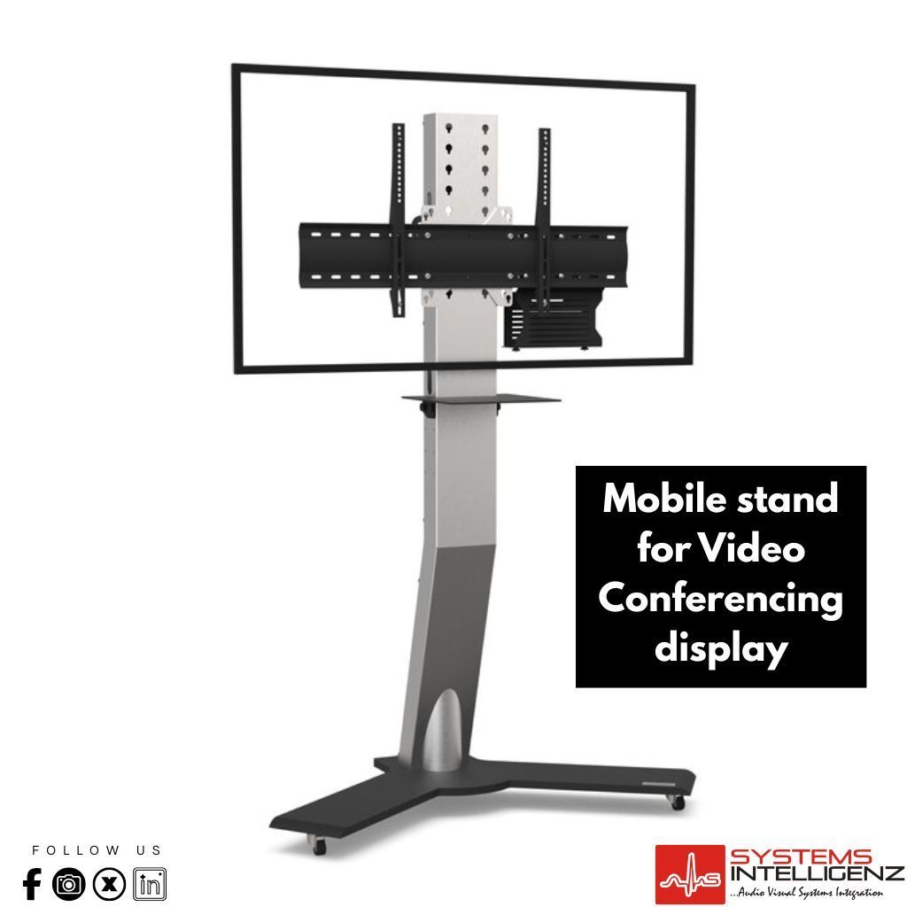 SysIntelligenz's tweet image. Mobility meets performance with this mobile stand, enabling easy positioning of video conferencing displays for flexible and efficient collaboration in any workspace.

At Systems Intelligenz, we recommend the best solutions to enhance functionality and user experience.