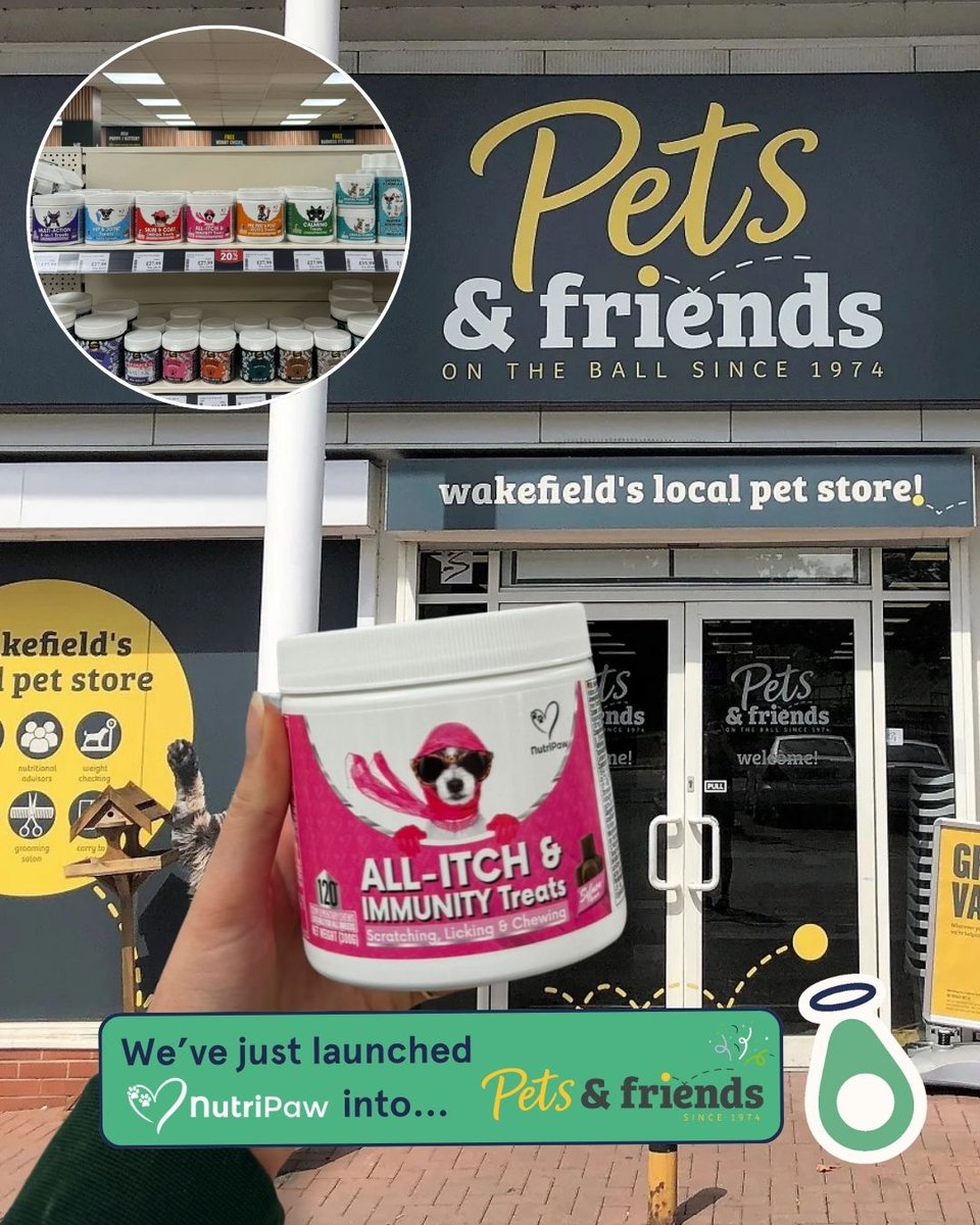 GoodFoodGroup_'s tweet image. Big News, Pet Parents 🐾

We’re excited to share that Nutripaw has officially landed in ALL 17 Pets &amp;amp; Friends stores across the UK 🎉

We're excited to have expanded our category reach to the pet market and continue to support our house of brands.

#Nutripaw #PetsAndFriends