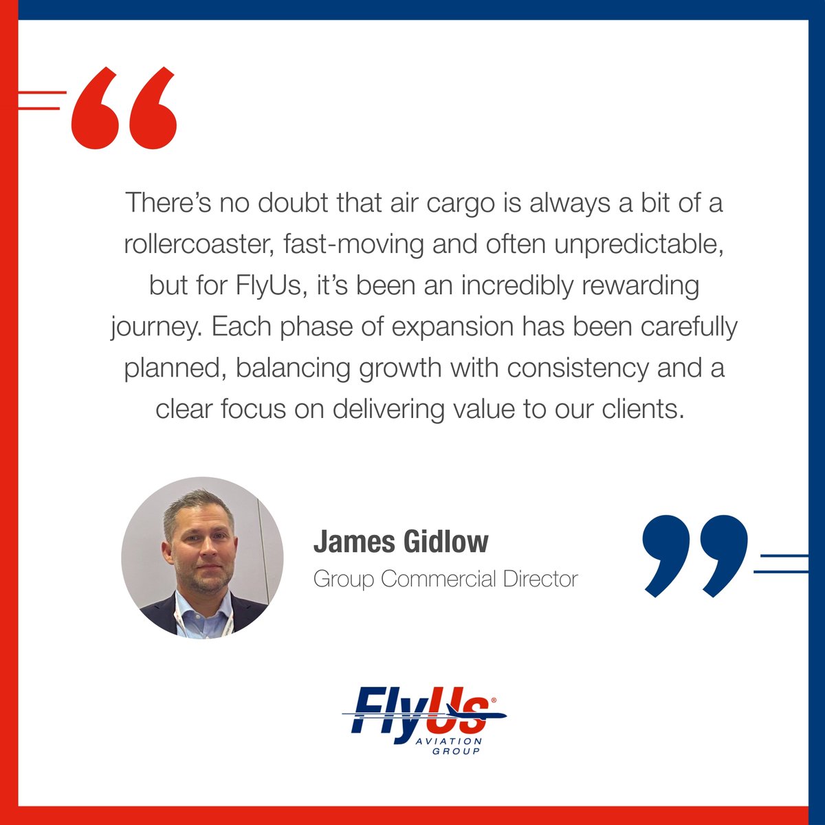 FlyUsGroup's tweet image. FlyUs&apos; James Gidlow is featured in @‌Air Cargo News&apos; Autumn issue, sharing insights on our growth journey.

Check out page 16 here to read more: edition.pagesuite-professional.co.uk/html5/reader/p…

#AirCargoNews #GSSA