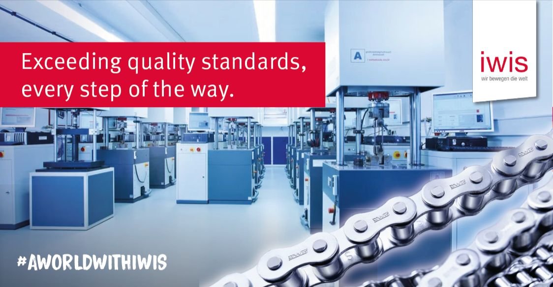 World Quality Day – Excellence in Every Chain
 At #iwis drive systems, quality is more than a standard – it’s our guiding principle. We not only meet but exceed customer expectations in performance, innovation, and reliability.