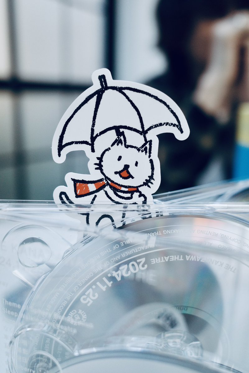 サンプル上がって来たので速攻ニコルぶち込んでみたけど超きゃわわでした🐈 
ステッカーもやばいよ🐈‍⬛
引き続きよろしく！
以上現場からでした〜