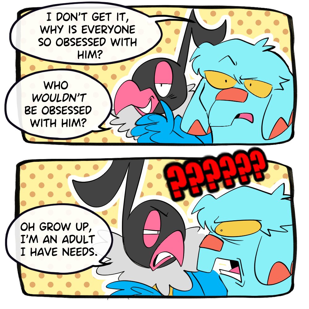 chubledoobles's tweet image. What? We were all thinking it right? #pmd2 #teambestfriends #phanpy #dusknoir