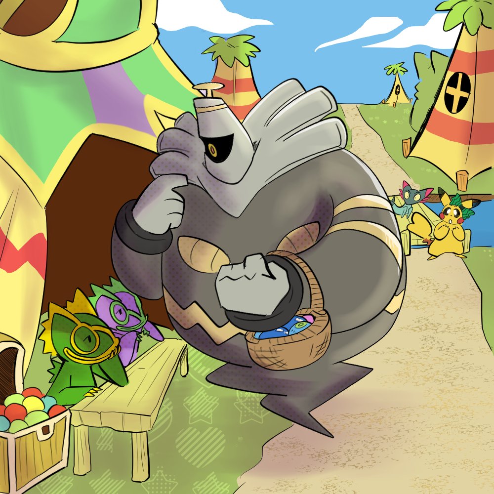 chubledoobles's tweet image. What? We were all thinking it right? #pmd2 #teambestfriends #phanpy #dusknoir