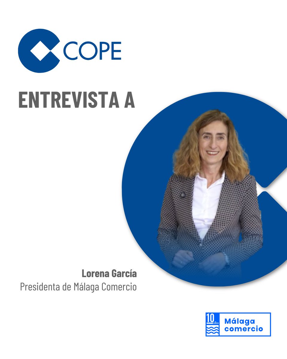 🎙️ Nuestra presidenta, Lorena García, pasó por COPE Málaga para hablar de la campaña “Bolsas reutilizables para un futuro mejor”, con la que impulsamos un consumo más sostenible en los mercados municipales. 🌱
🔗 Entrevista completa n9.cl/95fox
<a href="/malaga/">Ciudad de Málaga</a> <a href="/COPE/">COPE</a>