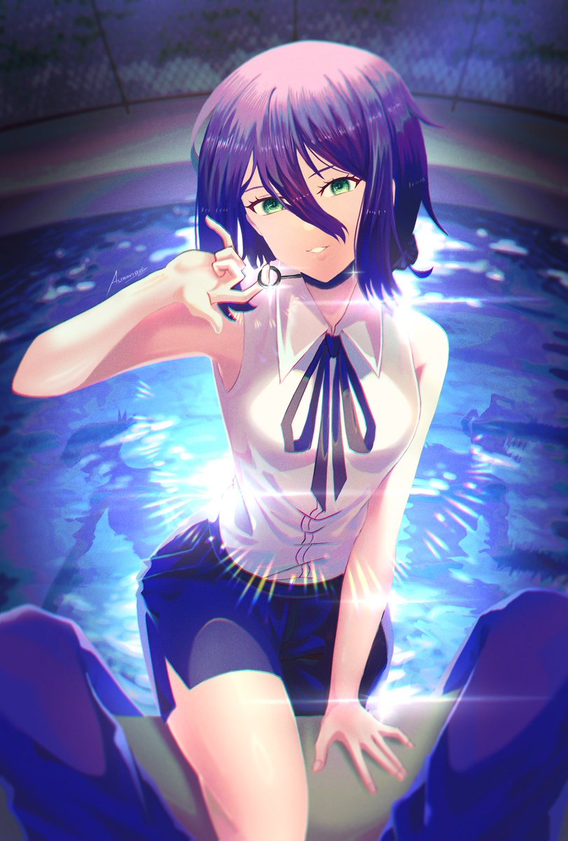 The piano soundtrack from the pool scene goes hard 🌊🎶
#chainsawman #reze