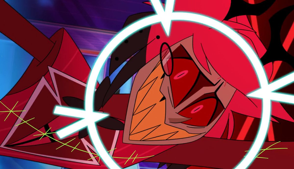 chased by a dog and getting aimed at? oh he was so getting reminded of his death #hazbinhotelseason2