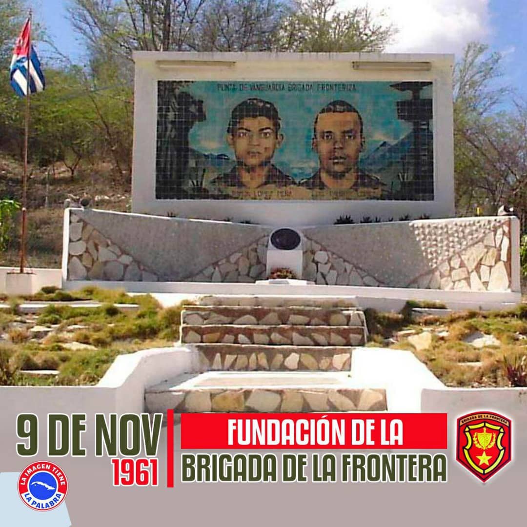 IPVCE_PinardelR's tweet photo. 🪖 Aniversario de la Brigada de la Frontera, celosos guardianes que custodian el territorio ocupado en la ilegal Base Naval de Guantánamo
#CubaViveEnSuHistoria #CubaMined #PinardelRío #FARCuba https://t.co/3gKKRKgQEK