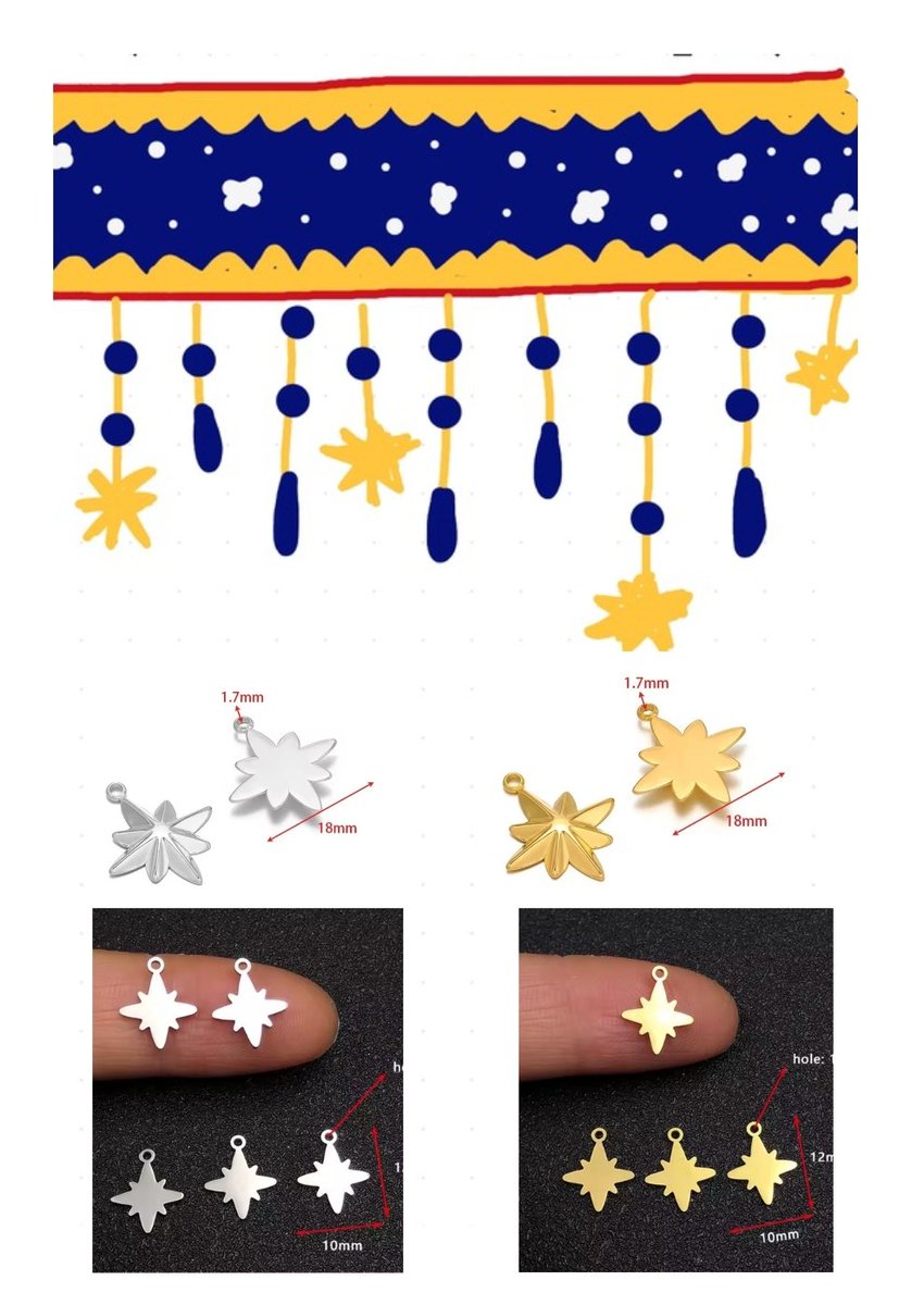 ТАК 
прийшла пора - чокер по львівському різдвяному 🙃 
широка бісерна основа і позолочені зірочки (можна зі "срібною" фурнітурою) 
якщо замовите зараз - до Різдва буде готово

буду вдячна за рт