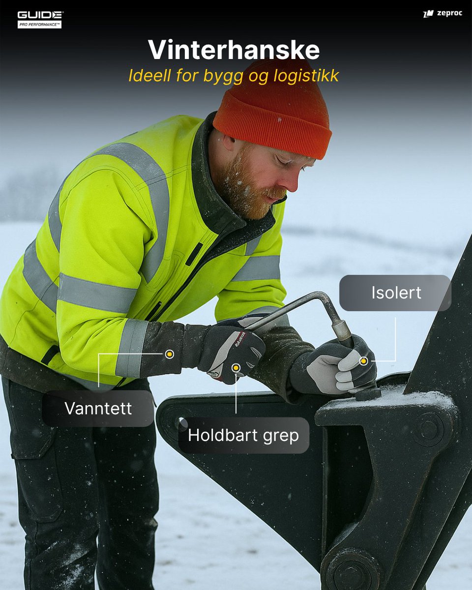 zeproc_norge's tweet image. Ikke la kalde hender stoppe deg.

Fra iskalde byggeplasser til våte verksteder – disse hanskene holder deg varm, tørr og beskyttet hele vinteren.

👉 Utforsk hele vinterkolleksjonen på Zeproc.
zurl.co/43nCp 

#Zeproc #Arbeidshansker #Vinterarbeid  #Arbeidsklær