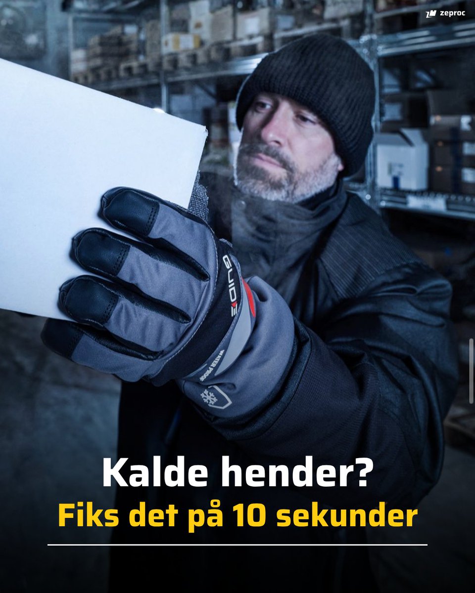zeproc_norge's tweet image. Ikke la kalde hender stoppe deg.

Fra iskalde byggeplasser til våte verksteder – disse hanskene holder deg varm, tørr og beskyttet hele vinteren.

👉 Utforsk hele vinterkolleksjonen på Zeproc.
zurl.co/43nCp 

#Zeproc #Arbeidshansker #Vinterarbeid  #Arbeidsklær