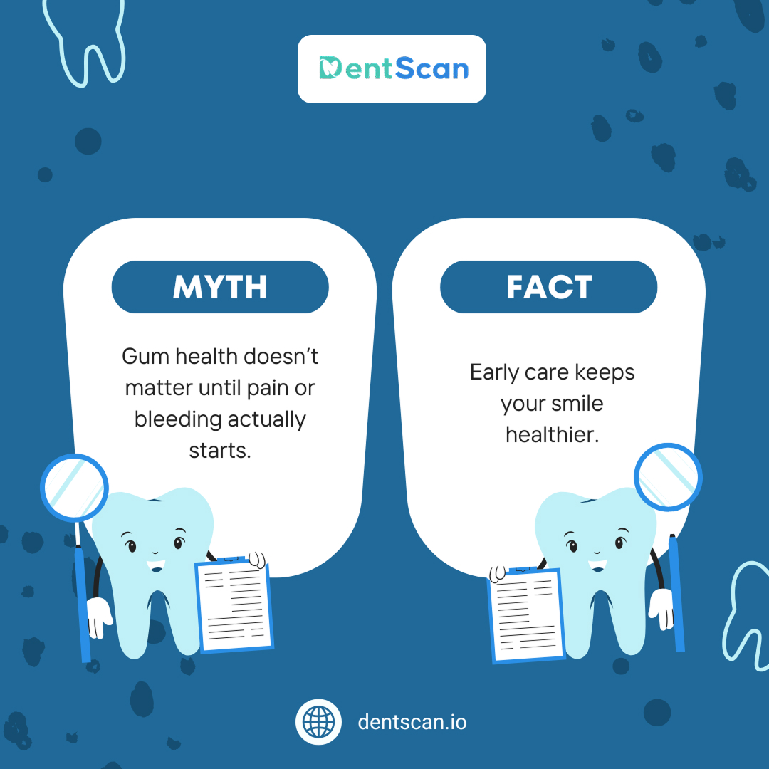 scan_dent's tweet photo. π¬ Myth vs. Reality: Your Gums Matter More Than You Think πΏ
βοΈ Early detection of gum disease
βοΈ AI-powered periodontal scanning
For more information!
Visit us: https://t.co/BWfK3ykp2H.
#DentScan #GumHealth #OralCare #PeriodontalCare #HealthySmile #DentalPrevention https://t.co/N4jtdKkFvh