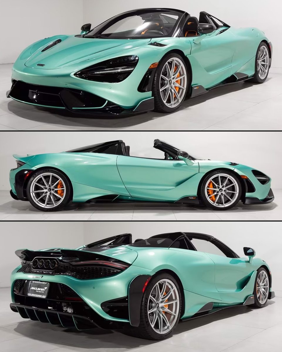 Elitecargasm's tweet image. McLaren 765LT Spider 🍀