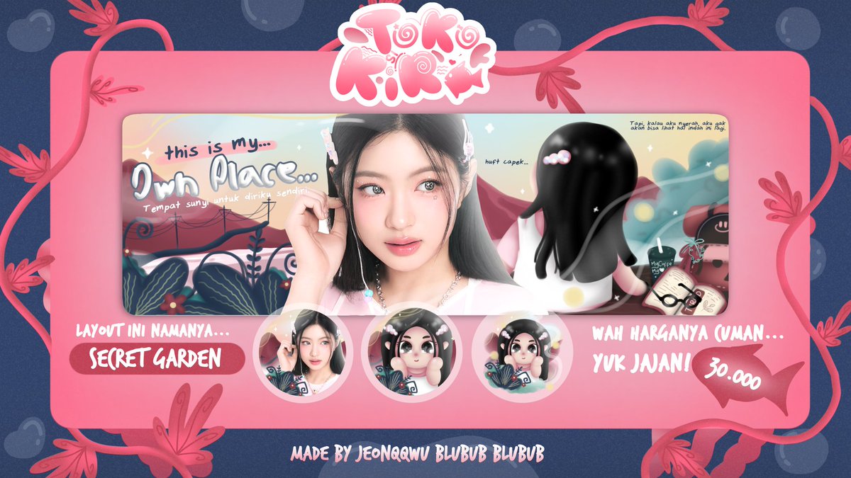 jeonqqwu's tweet image. 🌧 . . . Rinai hujan membasahi bumi, angin pun berhembus seraya menyuarakan bahwa ...🍃Kirara sedang open titip Dunia Cimit dan Secret Garden, lho. 😖💚☘️ Scroll untuk jelasnya yaaa😋☝🏻☀ 

#zonauang help repot timakaciii mwahh