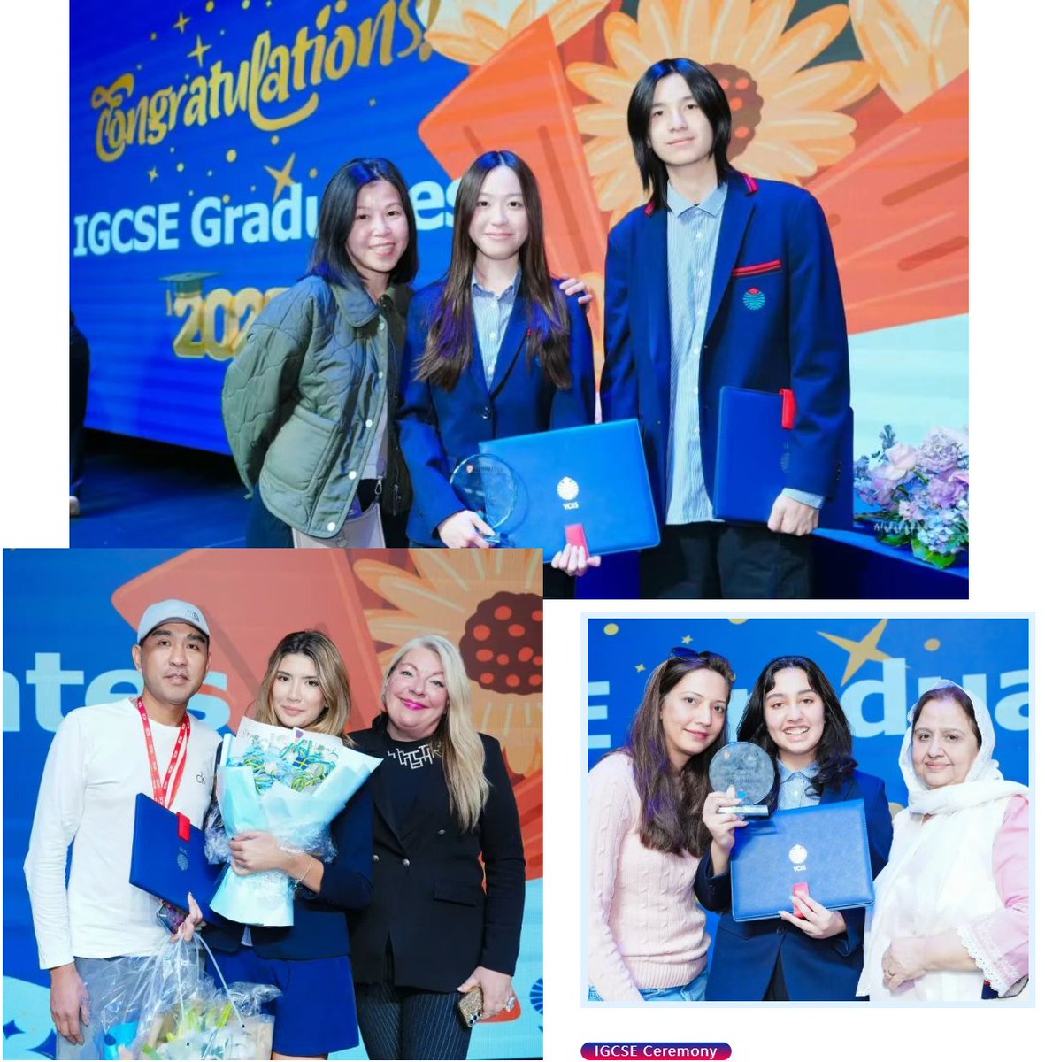 YCISBJ's tweet image. We were so proud to celebrate and honour our dedicated Year 12 students at the IGCSE Graduation Ceremony, a joyful recognition of the hard work, perseverance, and outstanding accomplishments of our young scholars!
#YCISBeijing #IGCSE #graduation #ceremony 
#AcademicExcellence