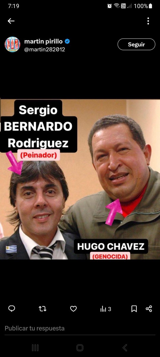 Leito8401's tweet photo. @sergiopeinador Está mercenario casi periodista ...pregunta y se responde el mismo....es de terror https://t.co/qkMBOrDt8z