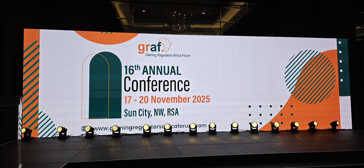 lgrb_uganda's tweet image. 📢Happening Now!
@lgrb_uganda officials led by the Board Chairman @KitarikoKen and the Chief Executive Officer @denismudene are representing Uganda in the GRAF Conference 2025, held in Sun City South Africa.

The Conference brought together regulators, industry stakeholders,…