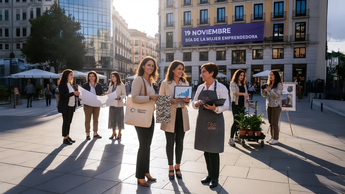 Hoy celebramos el Día de la Mujer Emprendedora.

Desde APYMESPA reconocemos el talento, la constancia y la visión de las mujeres que impulsan proyectos y aportan valor a San Pedro Alcántara y Nueva Andalucía.

¡Felicidades a todas las que hacen que las ideas cobren vida! 💡💪