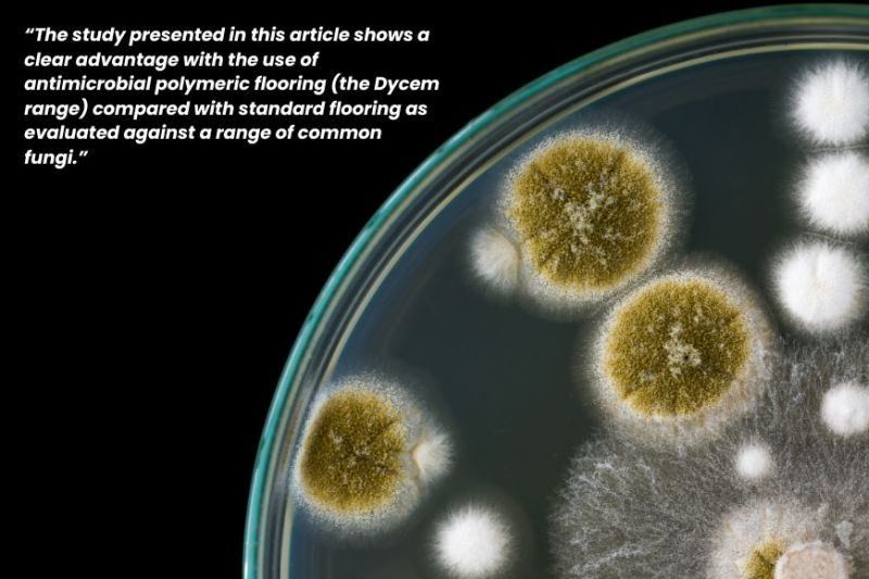 DycemCC's tweet image. Check out this article by Tim Sandle, Ph.D., CBiol, FIScT 👉 Reducing the Fungal Footwear Risk: Evaluating Polymeric Antimicrobial Flooring for Cleanroom Entry.

➡️ eu1.hubs.ly/H0pff_N0

#ContaminationControl #CleanroomTechnology #Fungi #ReduceRisk #Dycem