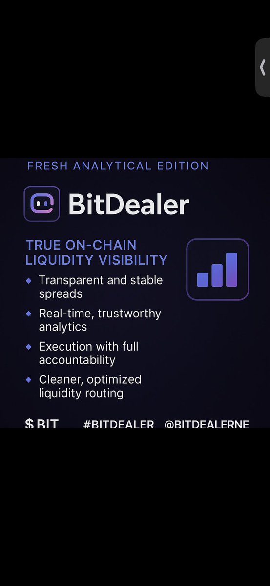 Just dropped a new update on CGPT Pad, taking another look at how BitDealer is steadily bringing more structure and reliability into the DeFi trading environment.
Каждый раз, когда возвращаюсь к проекту, становится ещё понятнее, насколько важно то, что они делают — особенно для