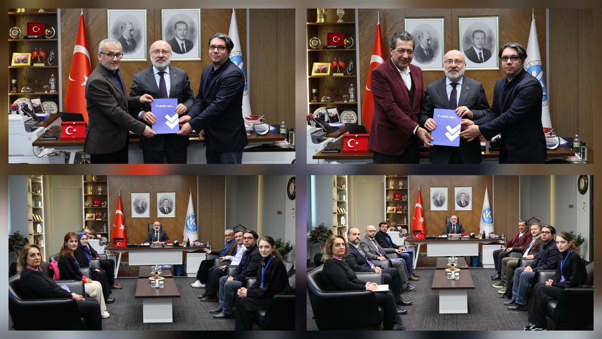 Meslek Yüksekokulu Programlarımızın Akreditasyon Saha Ziyaretleri kapsamında Üniversitemizde bulunan MEDEK [<a href="/MEDEKMEK/">MEDEK</a>] Akreditasyon Takımları Çıkış Raporlarını sundular ve takdim ettiler.

Bu süreçte emeği geçen tüm mesai arkadaşlarımız ile MEDEK Akreditasyon Takımlarına yürekten