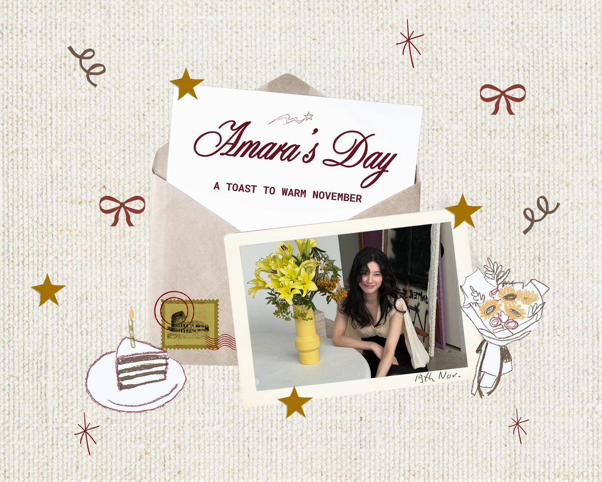 Happy birthday, Amara <a href="/Maveender/">Amara</a>🥂 may this year treat you like you treat everyone else: gently, kindly, and with extra snacks #AToastToAmara
