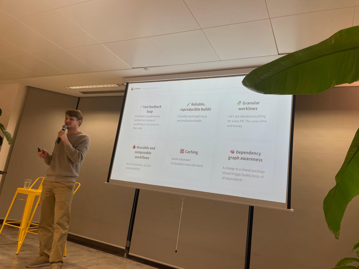 ReactJsBCN's tweet image. Last night we had our last meetup of the year 🚀🚀🚀

And what a fantastic event we had. Thanks to @Lodgify  and @motanelu for hosting! 

Thanks to our excellent speakers Oscar and Bernabe, who wowed us with two outstanding presentations

See you next time!