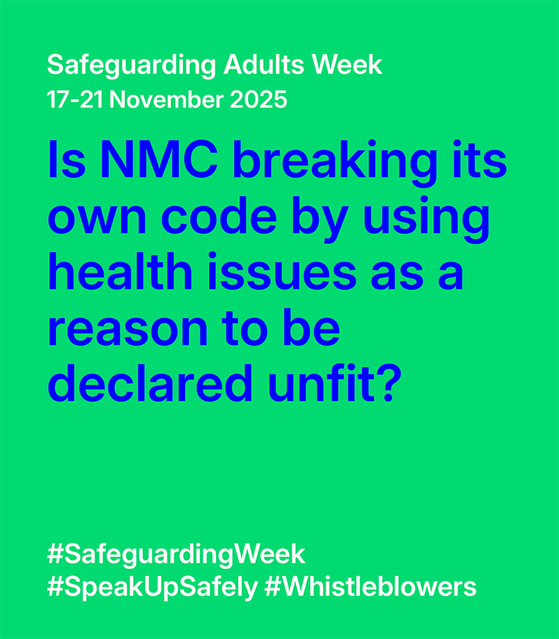 _nmcwatch's tweet photo. Create Empowering Environments
• Neutral assessment on health
• Indie assessment of health issues
• Ensure skillset of assessor is fit
• Inclusive panel members e.g. neurodiverse
Make FtP about learning, not blame and punishment
#SafeguardingWeek #HealthcareAccountability https://t.co/lssz4dB70c