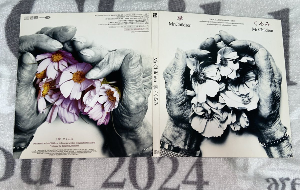 2003年11月19日 「掌/くるみ」が発売された日。 子供の頃から家族の