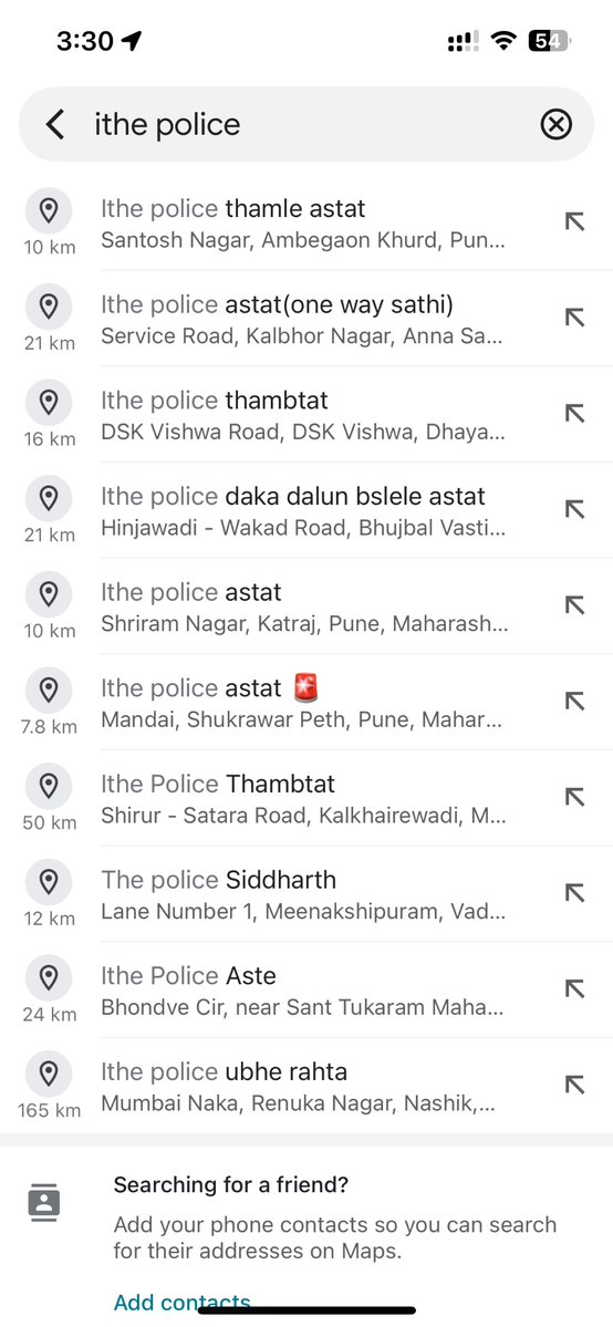 CuleSaurabh's tweet image. Pune aint real man. People posted spots on Google Maps where traffic police position themselves to catch commuters off-guard and issue fines😂😂

@aparanjape @ap_pune