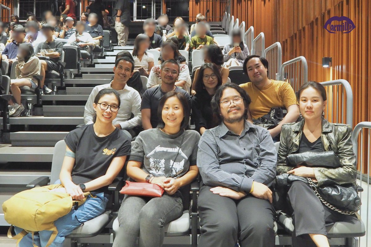 englitheatre's tweet photo. ขอขอบคุณ อาจารย์มิ่ง ปัญหา และอาจารย์มินตรา ตันติกิจรุ่งเรือง อาจารย์ที่ปรึกษาละครเวทีประจำเอกภาษาและวรรณคดีอังกฤษ ปี 2025 ที่คอยสนับสนุนพวกเรามาโดยตลอด รวมถึงอาจารย์ทุกท่านที่ให้ความสนใจและร่วมรับชมละครเวทีเรื่อง “Carmilla (คาร์มีลลา)” ค่ะ

#คาร์มีลลาenglitTU #ภาษาวรรณมธ https://t.co/eRIbLyLHVI