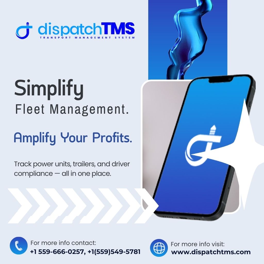 dispatchtms's tweet image. Simplify Fleet Management.
Amplify Your Profits.
#FleetManagement #dispatch #Transport #Truck #Software