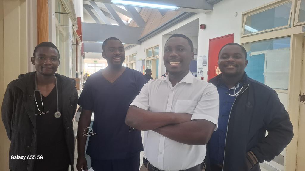 For once, the inpatients round in the paediatric surgical unit is being conducted by an all male team led by Senior House Officer, and <a href="/cosecsa/">COSECSA</a> surgical trainee, Dr Kutseza and some very hard working interns Dr Chapendama, Dr Mudzingwa, Dr Tserayi. The future may be female, but