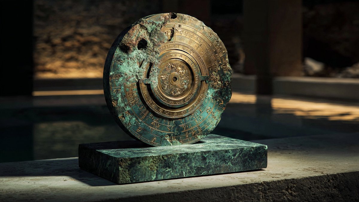 olympusestate's tweet image. The Antikythera Mechanism: a 2,000-year-old cosmic calculator pulled from the Aegean. 🔩✨
Discover how this ancient Greek marvel still inspires innovation today:  OlympusEstate.com
🔗 
#Antikythera #GreekInnovation #AncientTech #History