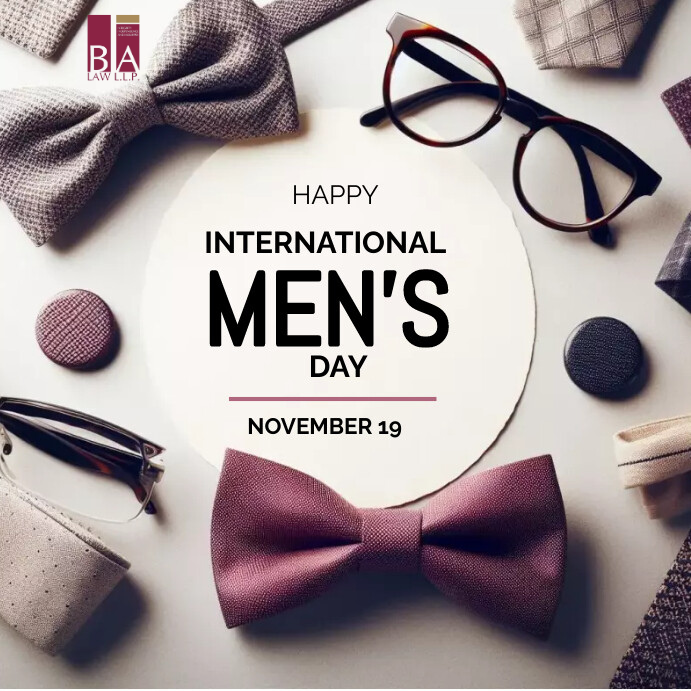 BALAWLLP1's tweet photo. Happy International Men's Day from Ba-Law LLP https://t.co/q9pOOixjwg