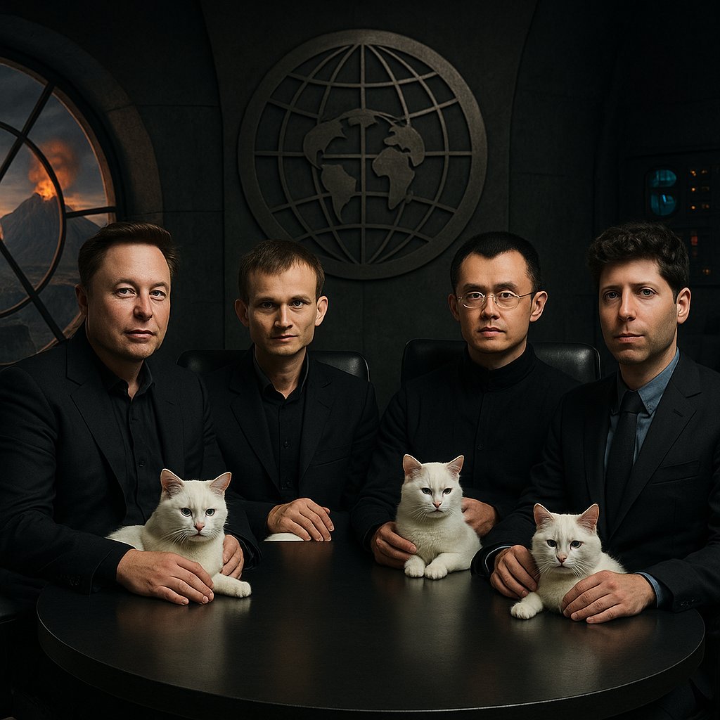 Just a bit of Fun, who are you voting for as the next #Bond villain? 
<a href="/elonmusk/">Elon Musk</a> 
<a href="/sama/">Sam Altman</a> 
<a href="/VitalikButerin/">vitalik.eth</a> 
<a href="/cz_binance/">CZ 🔶 BNB</a> 

linkedin.com/posts/danfrank…