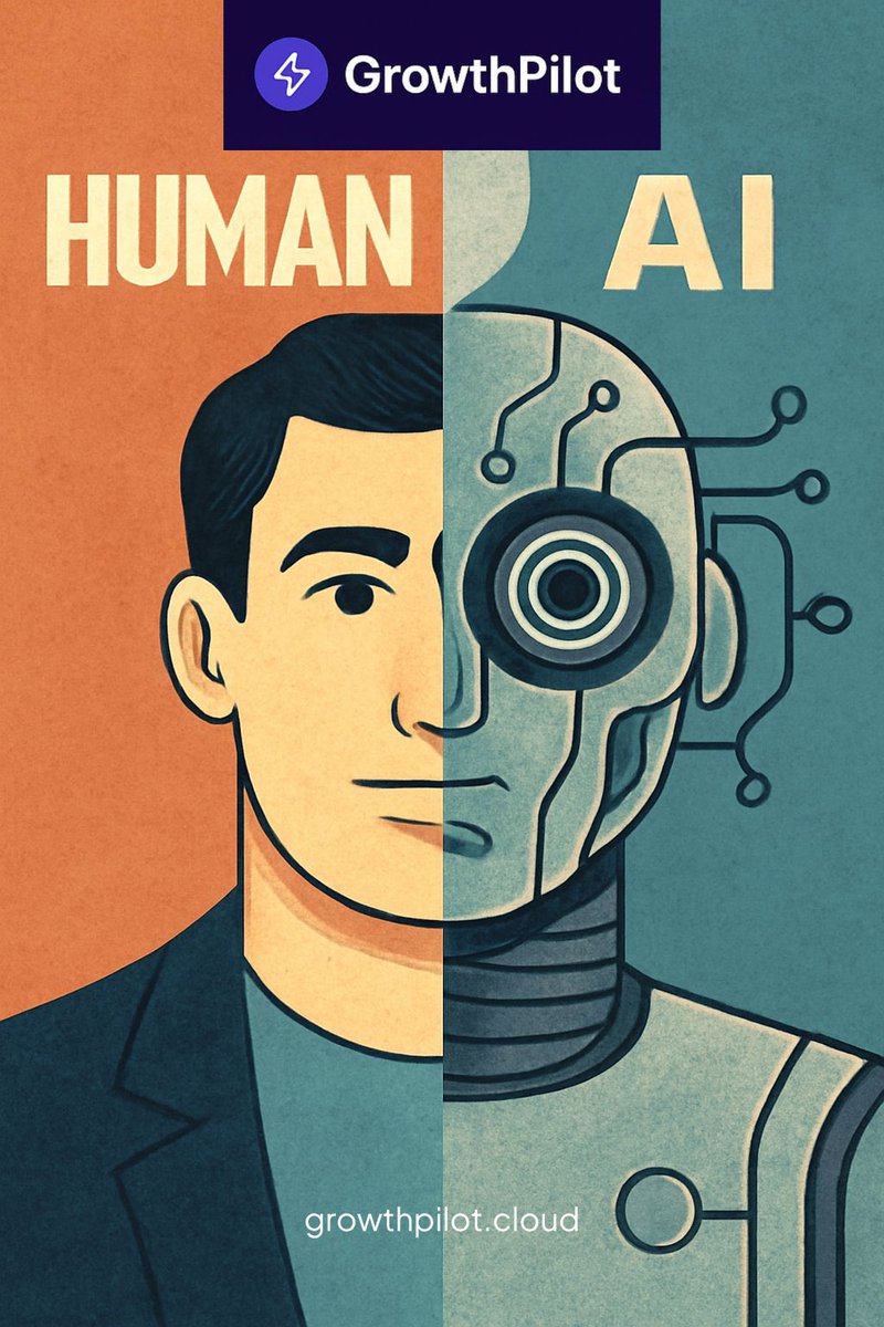 enkronos's tweet image. 🤔 Humans build relationships.
🤖 AI builds consistency.

GrowthPilot merges the two — automating process without losing personality.

💡 What’s the one sales task you’d delegate to AI first?

#GrowthPilot #AI #SalesTech #Automation #B2B