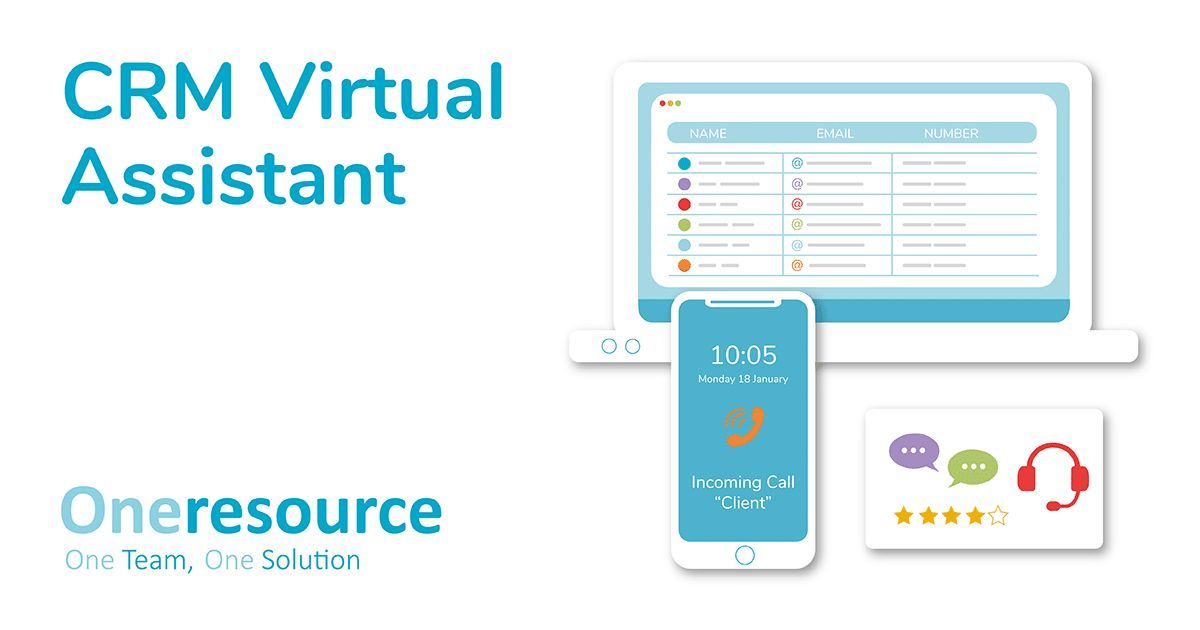 OneresourcePA's tweet image. ⏰ Save time with a CRM virtual assistant!
From managing leads to updating customer records, Oneresource provides expert CRM support without the hassle of employment.
📅 Book your free consultation now! bit.ly/43a7BTA