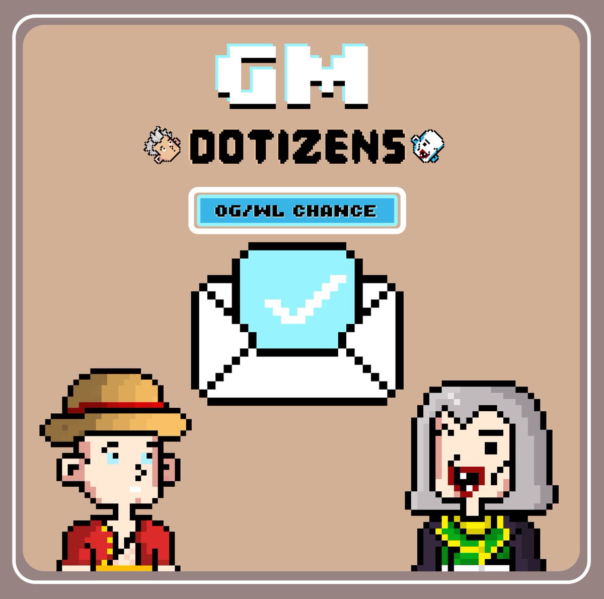 Dotizens_base's tweet image. GM Dotizens 🟦

Today we’re collecting a few OG spots directly from this post.

If you want a chance at OG / WL, simply:
Drop your #Base wallet address below👇

Don’t forget to Like &amp;amp; Retweet

Early frens always win. ⚡️

#Dotizens #Base #freemint