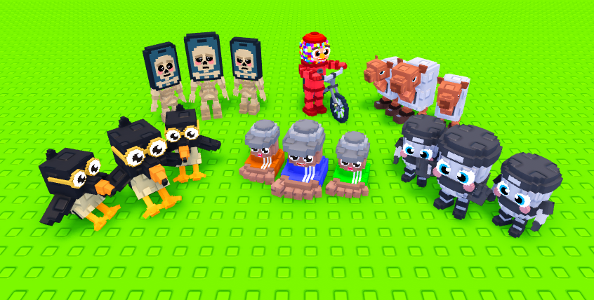 astrogrowl's tweet image. BRAINROT PACK VOL. 3 IS HERE! 🍼
📜: 25 unique brainrots with its own RIG for ANIMATING!
⭐: Comes with an extra 4 STYLES and ICONS!
⏰: Limited copies, don&apos;t miss out!

discord.gg/colvyn ◀️ Get yours quick! 
#RobloxDev — #RobloxArt — #Roblox