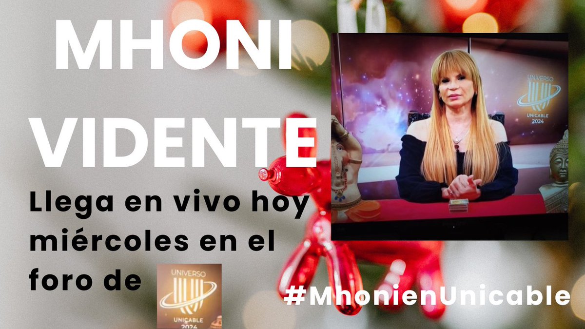 __Chikafdm__'s tweet image. Llega a ùnicable la mejor vidente de LatinoAmèrica #PreguntaleaMhoni @mhonividente @UnicableOficial @raquelrocha  #PreguntaleaMhoni #MhonienUnicable @ClubMhoniFan.