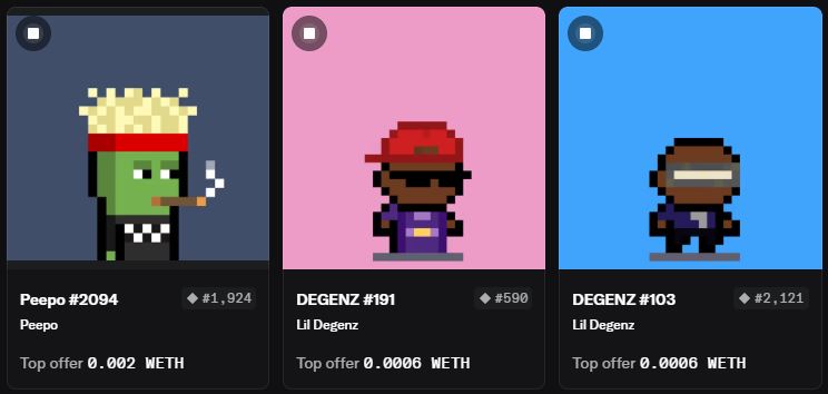 🔵 VAULT UPDATE 🔵

We just added more heat to the HOMO giveaway vault 👀💙

• 2x <a href="/LilDegenzNFT/">Lil Degenz</a> by <a href="/0xNebula_/">Nebula 🪐👘</a>
 • 1x <a href="/peepo_nfts/">Peepo</a> by <a href="/dan1el_d1g1tal/">DAN1EL</a> &amp; <a href="/n0xiyz/">n0xiyz</a>

The vault keeps growing.
The real ones keep winning. 🧱✨

What should we add next? 👇