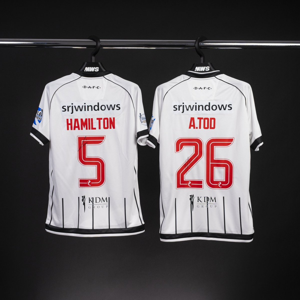 officialdafc's tweet image. You can now bid on 3 #DAFC @poppyscotland shirts following our match with St Johnstone. 

Up for grabs are goalscorer Andrew Tod, vice captain Chris Hamilton and a fully squad signed shirt. 

Bid now➡️ tinyurl.com/2tkzar2d