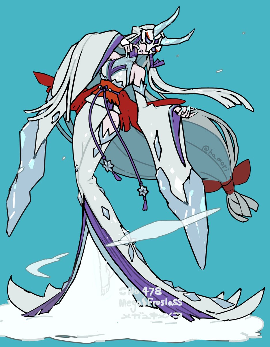 ho_mori's tweet image. ※ポケ擬　No.478 -Mega