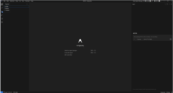 AEDIA2024's tweet image. 🚀Google lanza Antigravity: el nuevo IDE que revoluciona la programación con agentes IA y Gemini 3. No es solo un editor con chat, sino un ecosistema donde múltiples agentes trabajan coordinados en tu código.

¿El fin de Cursor y Copilot? 🤔 #DevTools #IA #Gemini3 #Aedia