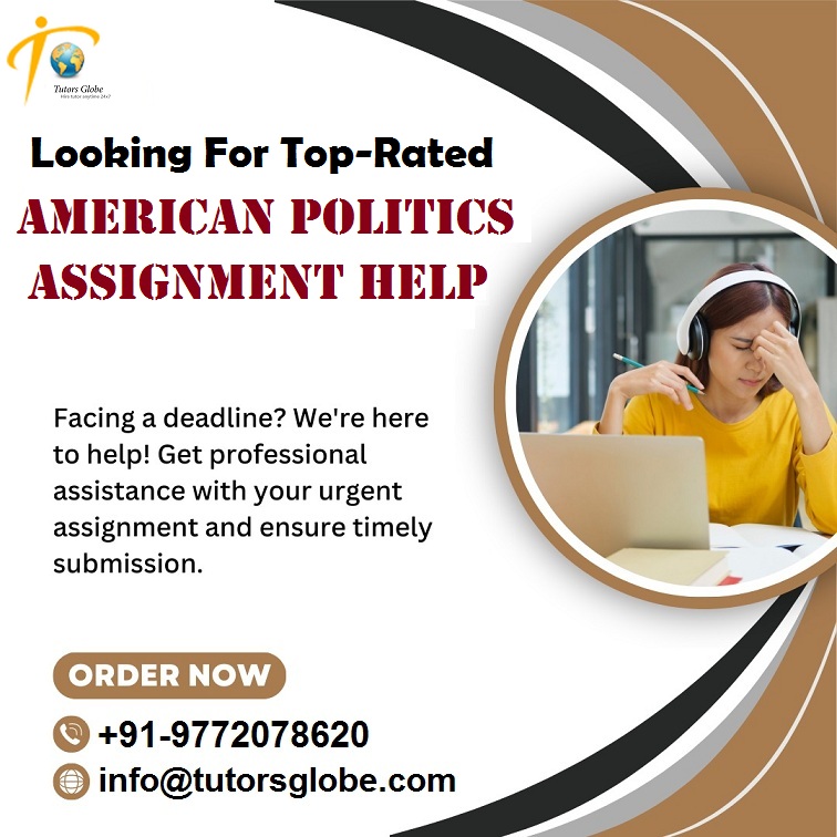 TutorsGlobe's tweet image. Our American Politics Assignment Help drives drowning scores to a hoisted level by providing A++ papers that you have been longing for ages! #AmericanPoliticsAssignmentHelp #TheConstitution #Federalism #Congress #PresidencyAndBureaucracy #Judiciary #CivilRightsAndCivilLiberties