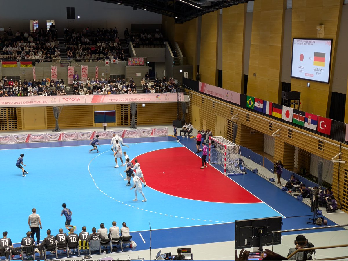 デフリンピックハンドボール日本代表戦🇯🇵

#仕事とは