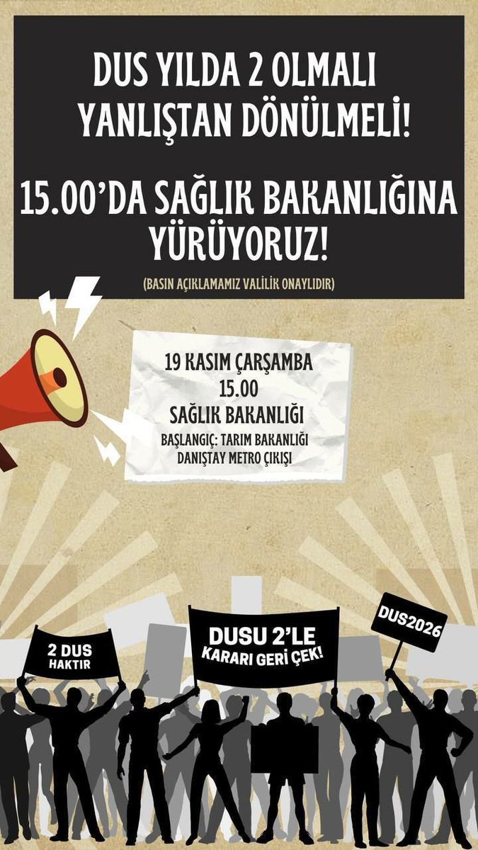 dt_yahmet's tweet photo. Şu ülke doktorları bile yürüyüşe çıkarıyor ya daha ne diyelim #2DUSİçinBakanlıktayız https://t.co/AYMh4Wlgl1