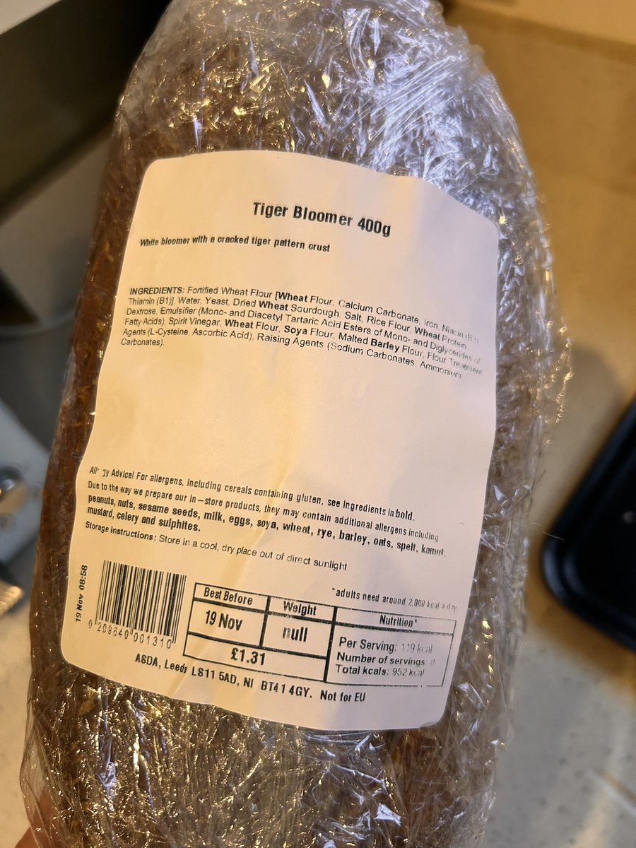 djnickjones's tweet photo. So @AsdaServiceTeam @asda doesn’t my fresh loaf look appetising wrapped in cling wrap ?
3rd time in two weeks this has happened in your #ramsgate store . https://t.co/Qwd9xl2WVK