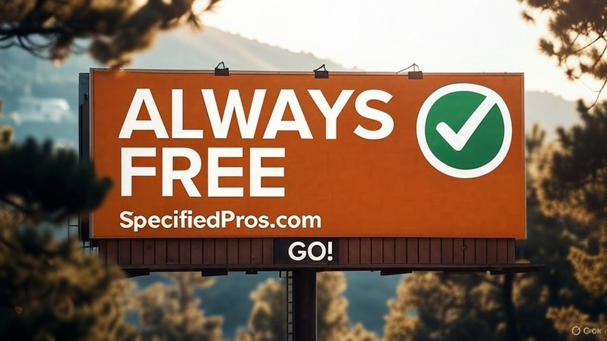 SpecifiedPros.com tweet media